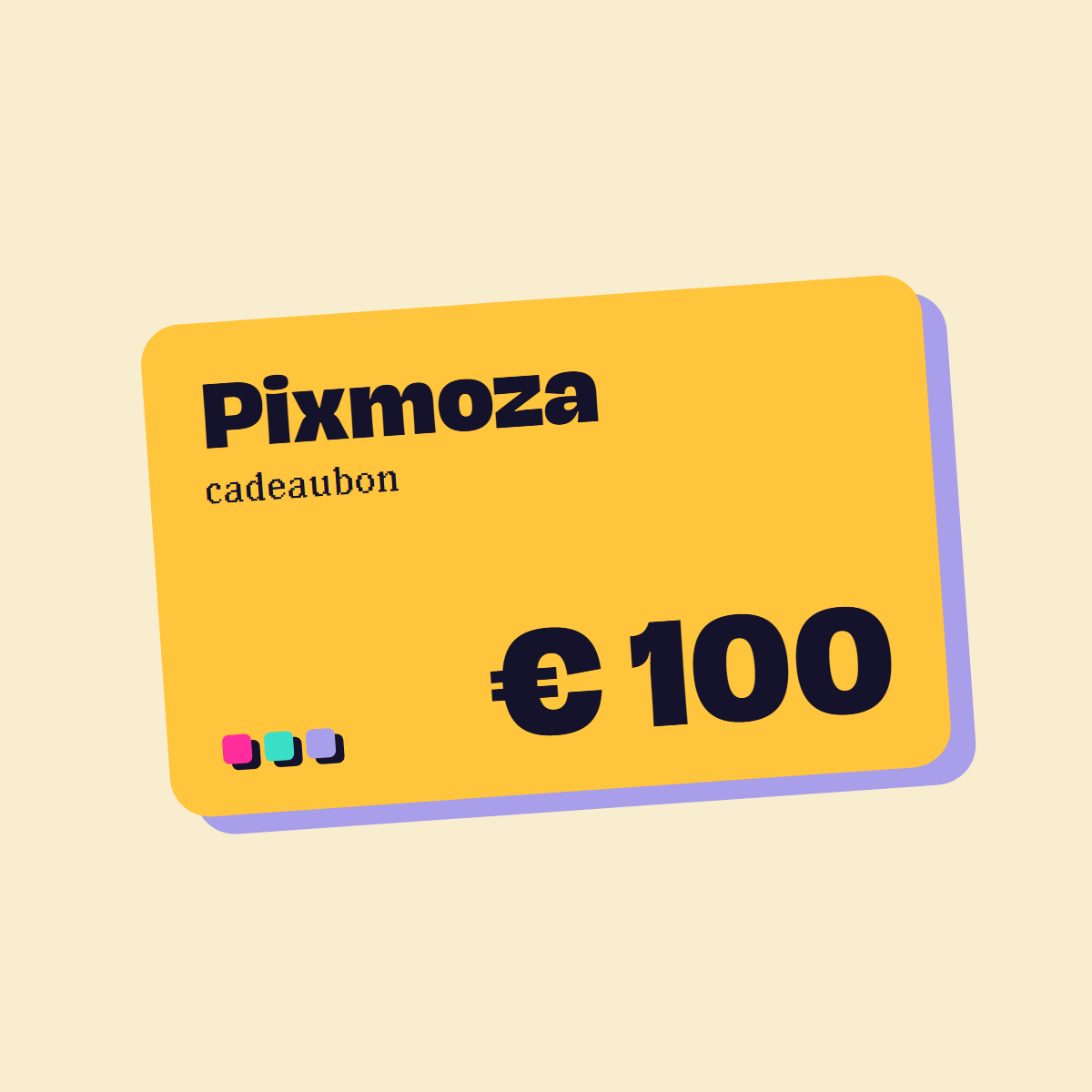 Pixmoza gift card of €100